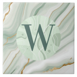 Hellgrüne Marmorplatte Fliese