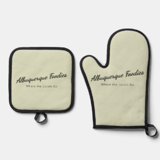 Hellgrüne Ofenhandschuh, Topflappen Ofenhandschuh & Topflappen-Set