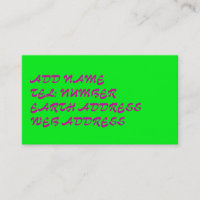 Hellgrüne Vollfarbenkarte