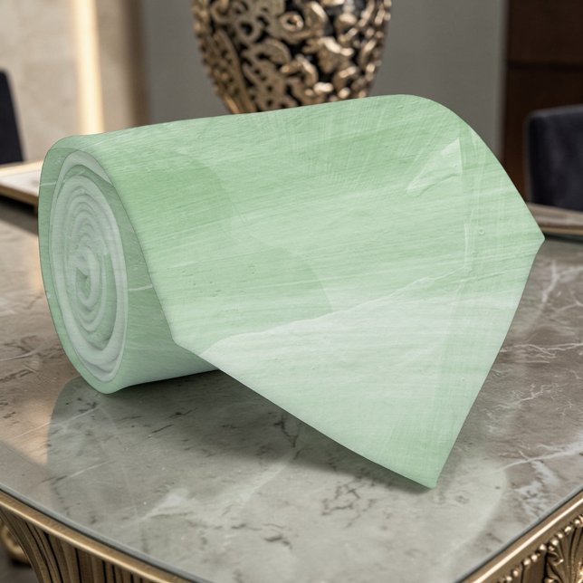 Hellgrüne Wasserfarben-Halsbinden Krawatte (Von Creator hochgeladen)