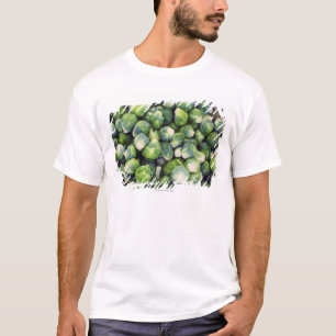 Hellgrüner frischer Rosenkohl T-Shirt