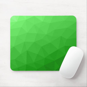 Hellgrüner geometrischer Maschenverlauf mit hellem Mousepad