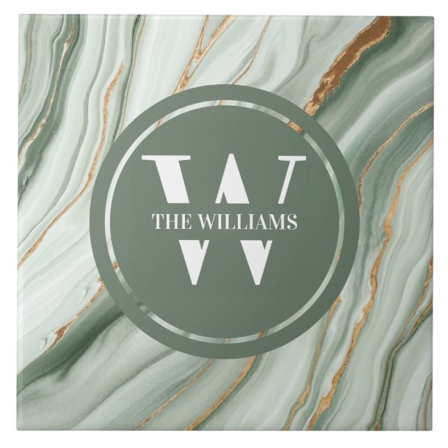 Hellgrüner Marmorteppich Grüner Aquamariner Stein Fliese (Vorderseite)