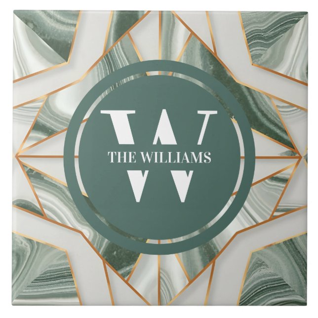 Hellgrüner Marmorteppich Grüner Aquamariner Stein Fliese (Vorderseite)