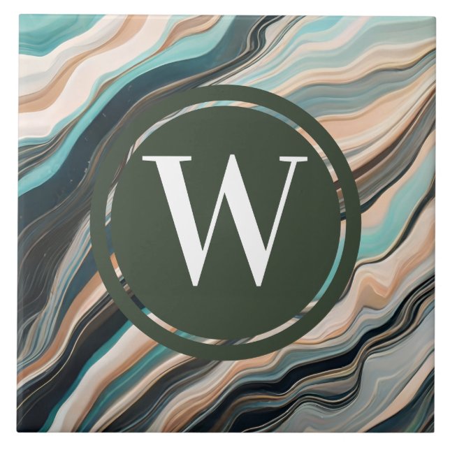 Hellgrüner Marmorteppich Grüner Aquamariner Stein Fliese (Vorderseite)