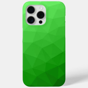 Hellgrüner Ombre-Verlaufs-Geometrie-Netzmuster Case-Mate iPhone Hülle