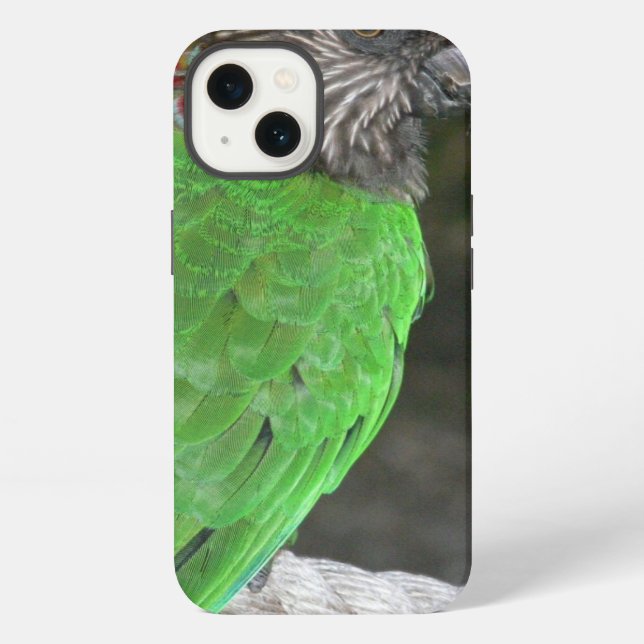 "HELLGRÜNER PAPAGEI"-HÜLLE FÜR iPHONE 7 Hülle (Rückseite)