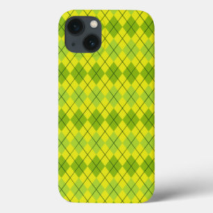 Hellgrüner Schottischer Tartan-Muster Case-Mate iPhone Hülle