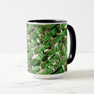 Hellgrüner Wandeffekt und weiße Blasen? Tasse