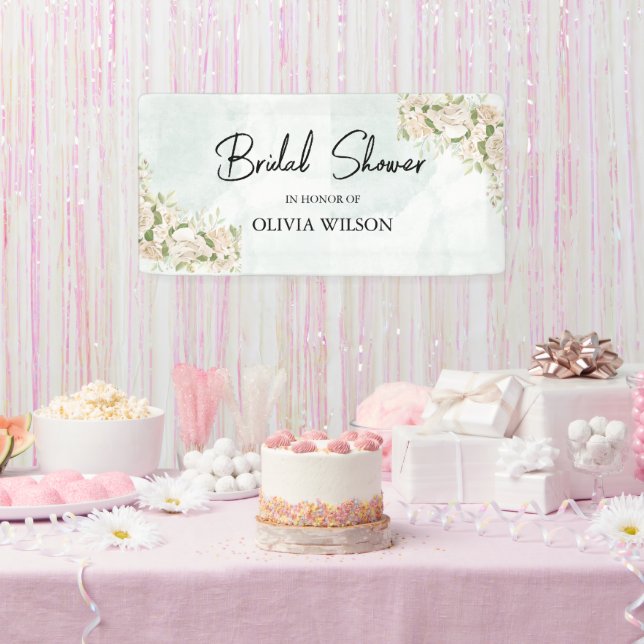 Hellgrünes Brautparty Banner (Party)