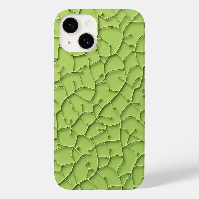 Hellgrünes frisches iPhone-Case-Design Case-Mate iPhone Hülle (Rückseite)