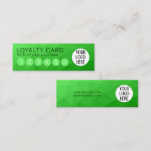 Hellgrünes geometrisches Mesh-Logo