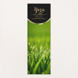 Hellgrünes Gras - Yoga Mat Yogamatte
