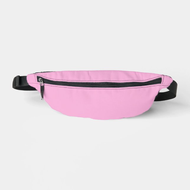 Hellheiß rosa, solide Farbe Bauchtasche (Vorderseite)