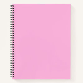 Hellheiß rosa, solide Farbe Notizbuch