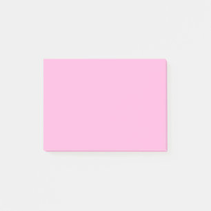 Hellheiß rosa, solide Farbe Post-it Klebezettel
