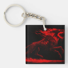 HELLHOUND | Akrylischer Schlüsselanhänger