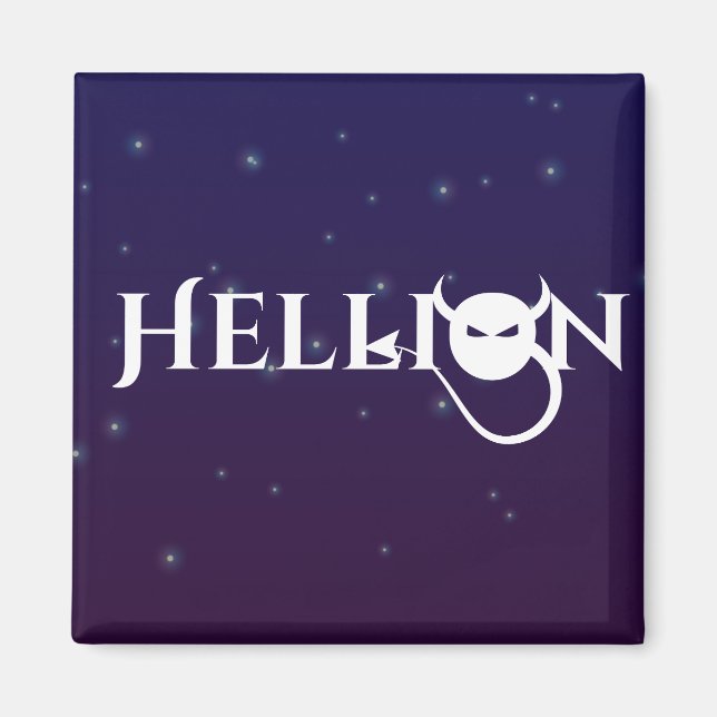 Hellions Square Magnet (Vorne)