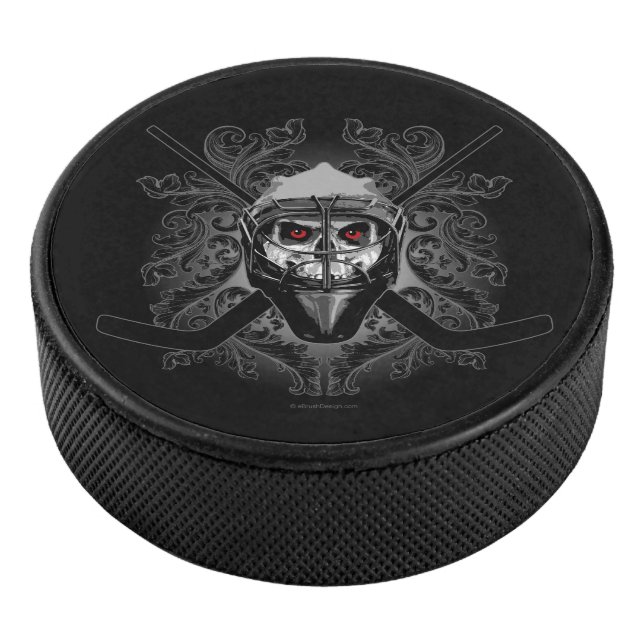 Hellish Hockey Goalie Eishockey Puck (3/4)