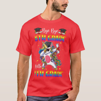 Hello 9th Grade Unicorn Teacher Student Back To Sc T-Shirt