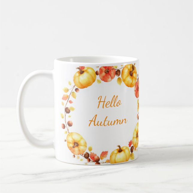 Hello Autumn Coffee Tasse (Links)
