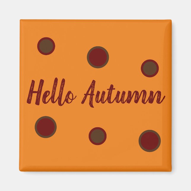 Hello Autumn Magnet (Vorne)