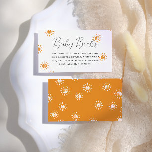 Hello Baby Boho Sunshine Baby Dusche Begleitkarte