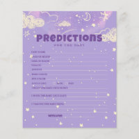 Hello Baby Lila Dream Predication für Babydusche