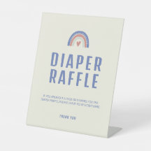 Hello Baby Niedlich Boho Diaper Raffle Baby Dusche