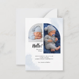 Hello Baby Script 2 Fotos Ankündigung von Arch Bir
