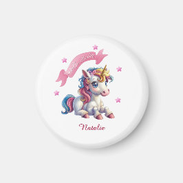 Hello Baby Unicorn Magnet