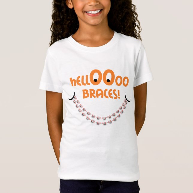 Hello Braces Mandarine Goodbye Candy, Gum and Soda T-Shirt (Vorderseite)