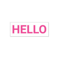 HELLO-Briefmarke