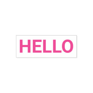HELLO-Briefmarke Permastempel