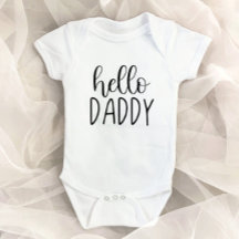 Hello Daddy Pregnancy Ankündigung für Vater Husban
