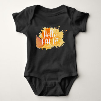 Hello Fall Baby Outfit/Kleinkind tee