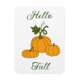 Hello Fall Minimalistisch Niedlich Magnet