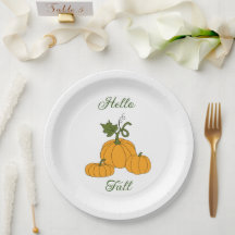Hello Fall Minimalistisch Niedlich