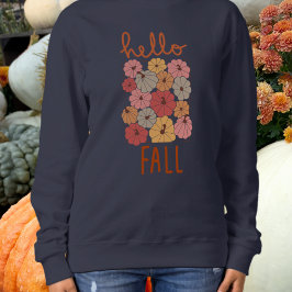 Hello Fall Multi Colored Pumpkin Sweatshirt