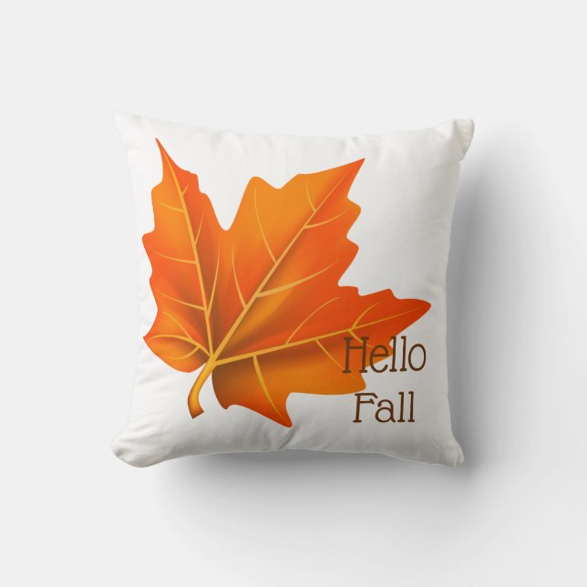 Hello Fall Pillow Kissen (Vorderseite)