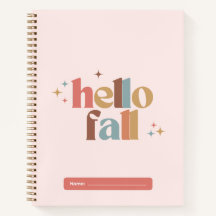 Hello Fall Retro Typografie