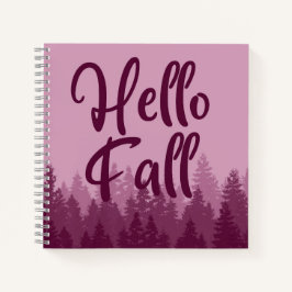 Hello Fall Season Notizbuch