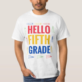 Hello Fifth Grade T-Shirt