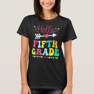Hello Fifth Grade Team 5th Grade Back To School Te T-Shirt