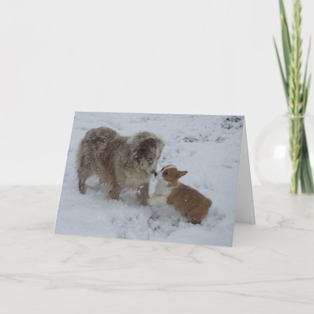 Hello Friend Grußkarte Karte (Vorderseite)