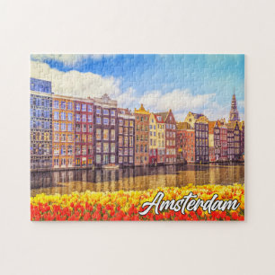 Hello From Beautiful Amsterdam, Niederlande Puzzle