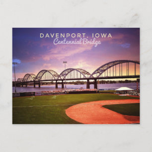 Hello From Iowa Postcard Postkarte