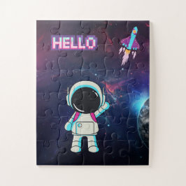 "Hello from Space" Puzzle