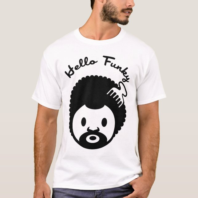 Hello Funky T-Shirt (Vorderseite)
