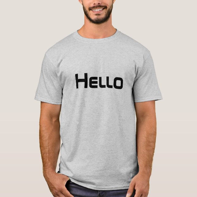 Hello Goodbye Shirt (Vorderseite)